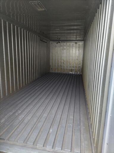 匝瑳市】横扉付き 保冷コンテナ アルミ (No.Y-250) 長さ約645cm×幅