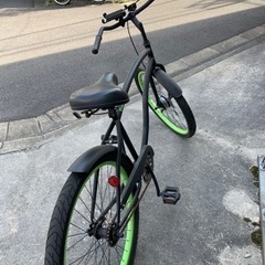 ☆rainbow type-X ビーチクルーザー(26インチ)