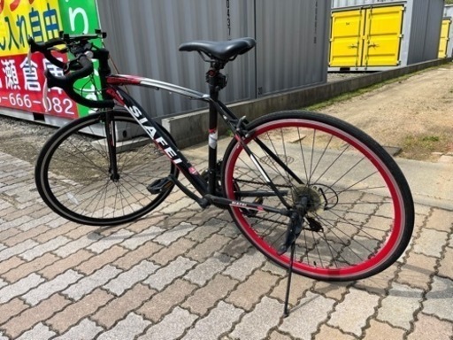 BRAVE XERES 700cクロスバイク 8speed/シルバー