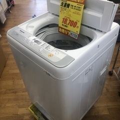 K173☆Panasonic製☆2018年製5.0㌔洗濯機☆6ヵ月間