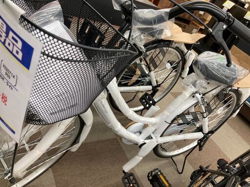 ✨今売れてます！！ 新品未使用21Technology(21テクノロジー) ⭐26インチ自転車⭐ 1年間保証 ホワイト✨262