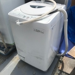 シャープ 4.5l 洗濯機 