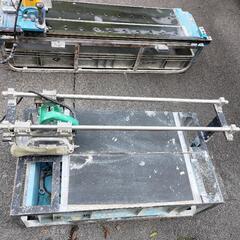 タイルカッターHITACHI と りょ-ビ 中古 💥