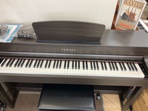 YAMAHA/ヤマハ/電子ピアノCLP-6350Wダークブラウン♬7242