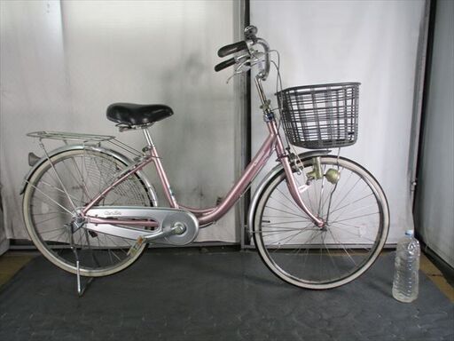 C701　限定特価　整備済み★ブリヂストン　カルーサ★ 中古自転車 【24インチ　ピンク 】