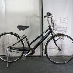 C704　限定特価　整備済み★Panasonic　マース★ 中古自転車 【26インチ 　黒】