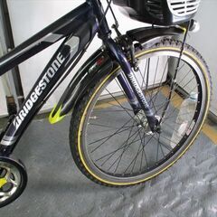 C705　限定特価　整備済み★ブリヂストン　jr ＭＴＢ　クロスファイヤー★ 中古自転車 【24インチ　紺 】 