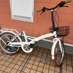 ジャンク！20インチ 折りたたみ自転車