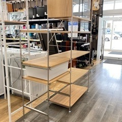 トレファク高槻店】取りに来られる方限定！無印良品 ユニットシェルフ 