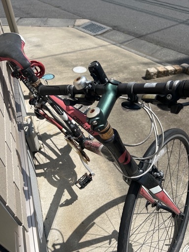 giant 赤色自転車
