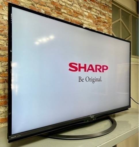 お引取り限定 美品 18年製 シャープ SHARP AQUOS 45V型LED液晶テレビ 4T-C45AJ1 4K対応