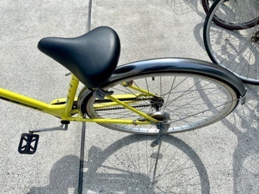 再販決定！27インチ 変速なし シティサイクル ママチャリ 通勤通学 中古車