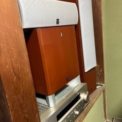 実家整理中 ヤマハ DSP-AX759 スピーカー付き