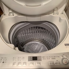 SHARP 洗濯機　ワンオーナー美品　ES-GE6B