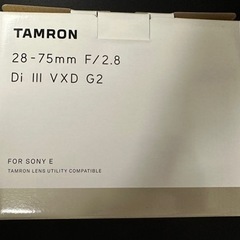 TAMRON 28-75mm f2.8 Di III VXD G...