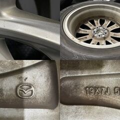 SAILUN 225/55R19】夏タイヤ【MAZDA CX-5 純正ホイール 19インチ