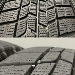 【GOODYEAR ICENAVI6 215/55R17】スタッドレス【EURO BAHN NR225 17インチ 7J5HPCD112+45】19年製 バリ溝 audi/Q2等　(VTN794)クレジットカード QRコード決済可能 GOODYEAR ICENAVI6 215/55R17】スタッドレス【EURO BAHN NR225 17