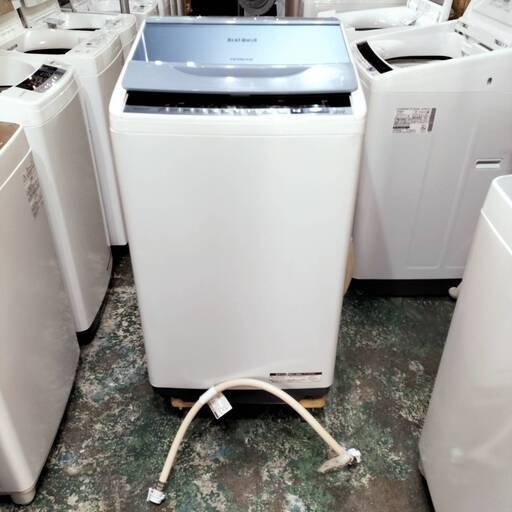 HITACHI 日立洗濯機 BW-V70B 7kg 2017年製 ●E034M540