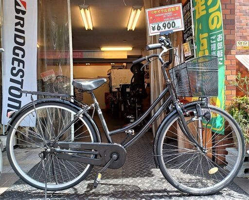 ☆整備済ﾘｻｲｸﾙ自転車! 26ｲﾝﾁ ｼﾝﾌﾟﾙﾏﾏﾁｬﾘ ﾌﾞﾗｯｸ! 税込♪ cnagro.cl