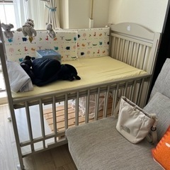 美品 ベビーベッド 普通サイズ