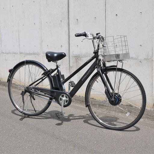 【ヤ取終了8/6】≪T241ジ≫ BRIDGESTONE 電動アシスト自転車 アルベルトe AS7B41 3P16AB0 27型 内装5段変速 黒系 充電器付属 回復充電 ブリヂストン 現状品