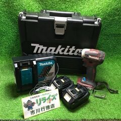 マキタ TD172D インパクトドライバー バッテリー2個付き【...