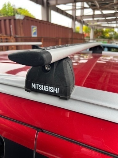 三菱アウトランダー 純正ベースキャリア(ルーフレール付車用