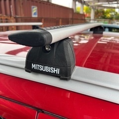 三菱アウトランダー　純正ベースキャリア(ルーフレール付車用) 