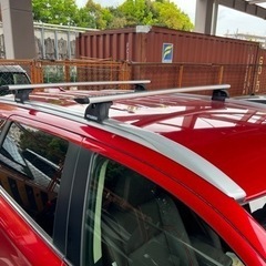 三菱アウトランダー　純正ベースキャリア(ルーフレール付車用) 