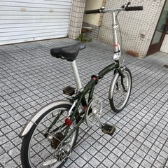 20インチ折りたたみ】美品❗️オススメ車❗️6段変速付 若林自転車 唐崎