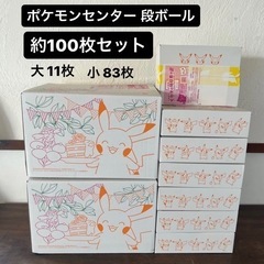 ポケモンセンターオンライン公式 段ボール箱 約100枚セット(大...