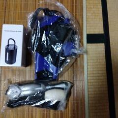 未使用SUP+エアーポンプ+アンカー2種（パラシュート、鉛）