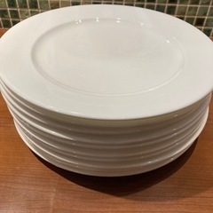 ニッコー 30cm 白皿 10枚セット 業務用 レストラン