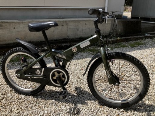 【商談中】453、Jeep幼児自転車18インチ