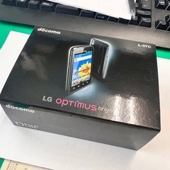 【ネット決済・配送可】LG optimus bright Ｌ-0...
