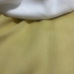 黄色　カーテン 丈200㎝×幅150㎝　片開き