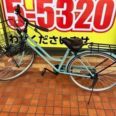 中古　あさひ　自転車　カジュリースマート　２６インチ　変速無し