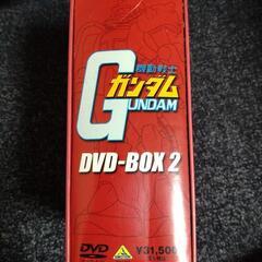 機動戦士ガンダムDVD-BOX2 GUNDAM DVD5枚組 お譲りします
