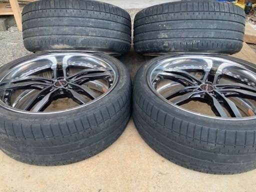 シャレン 20インチ 深リム ま】AMEシャレン廃盤20インチアルミホイール