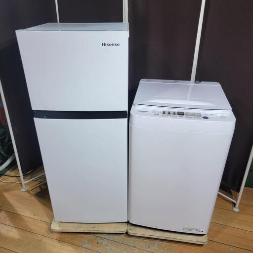 ‍♂️rh050427売約済み‼️設置まで無料‼️最新2021年製✨Hisense 家電セット