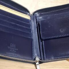 EDIFICE別注 Whitehouse Cox ラウンドジップ財布