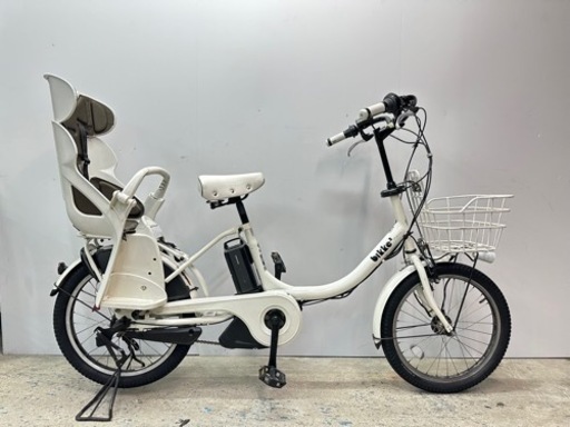 人気な車種　ブリヂストンビッケ2 子供シート付き　電動自転車　20インチ