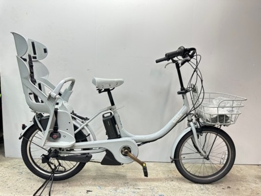 子供乗せ対応電動自転車 ブリヂストンビッケ 20インチ シート付き