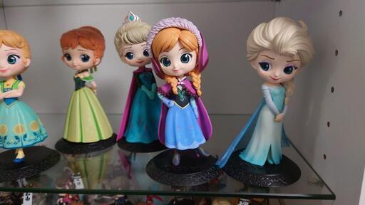 アナと雪の女王 Qposket 12個セット 並べて飾りたいエルサとアナ