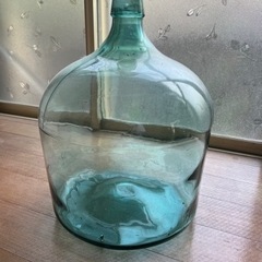 【決まりました】デミジョンボトル　特大　古いガラス瓶