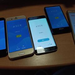 値下げしました ジャンクスマホ5台 WiFi動作可