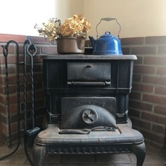 古い暖炉