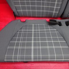 新車外し♪ フィアット 500純正リアシート 左右セット FIAT 後部座席