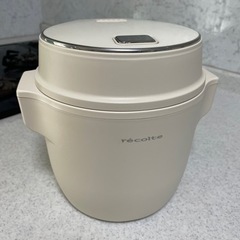 受け渡し予定者決まりました。値下げ！　おしゃれな炊飯器　2.5合