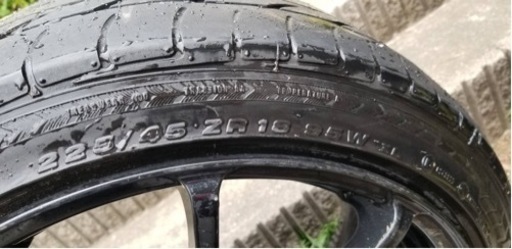 コンケイブホイール　逆反り　9J 18インチ　オフセット15   　4本　格安　売り切り